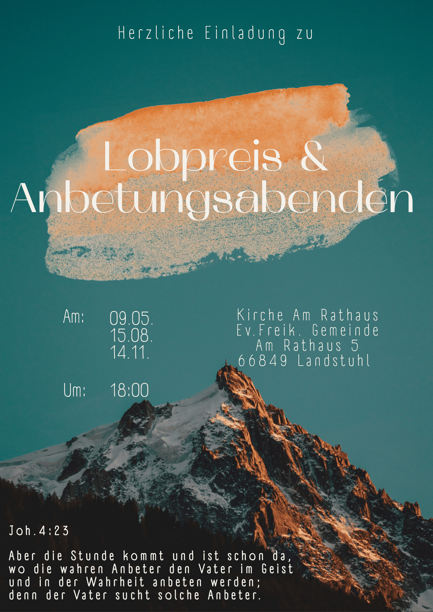 Veranstaltung Flyer