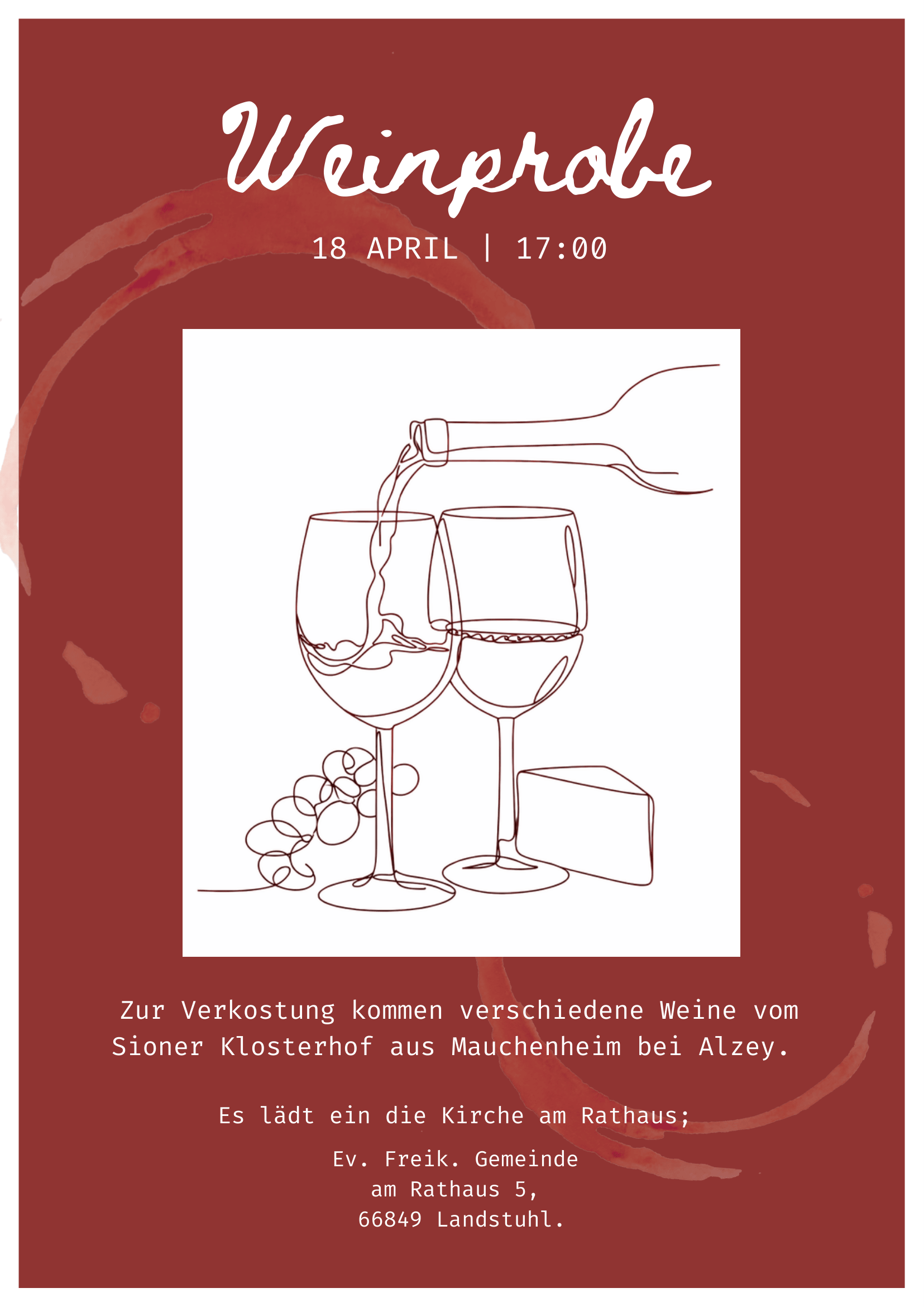 Veranstaltung Flyer